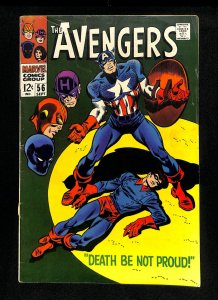 Avengers #56 Baron Zemo Bucky!