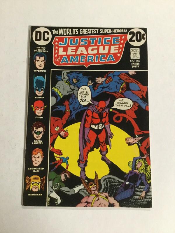 Justice League Of America 106 Fn/Vf Fine/Very Fine 7.0 DC Comics