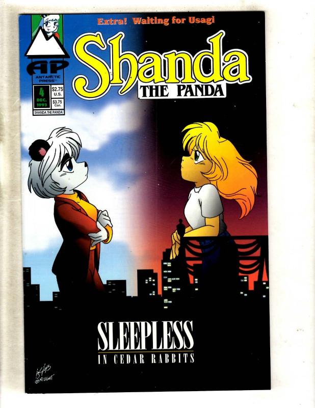 Lot Of 9 Comic Books Shanda Panda # 18 2 4 + Sexhibition # 1 2 3 5 7 8 JF1