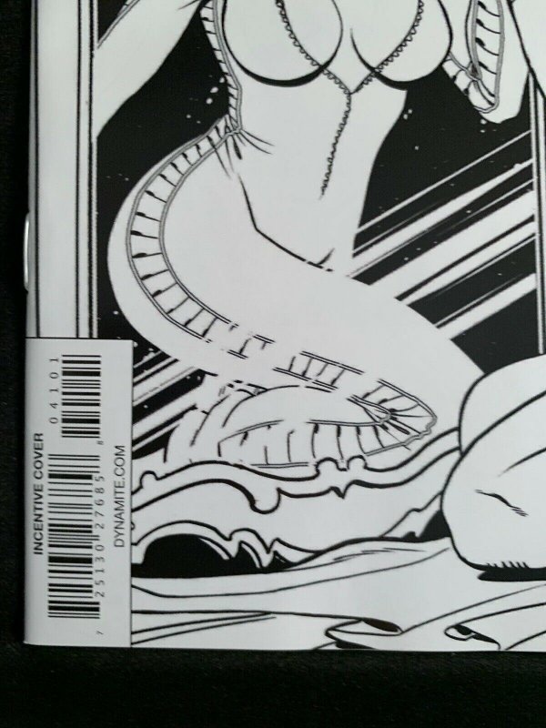 BARBARELLA DEJAH THORIS #4 NM MARIA SANAPO 1:50 SKETCH variant Dynamite