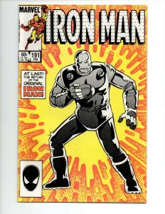 Iron Man #191 - Original Iron Man (VF/NM) 1985