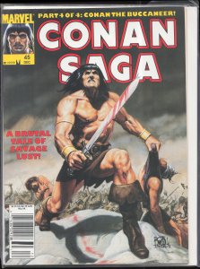 Conan Saga #45 (1990) Conan