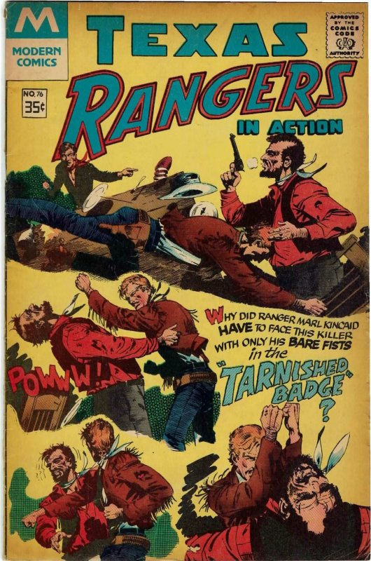 Texas Rangers In Action #76 Modern Comics FN+