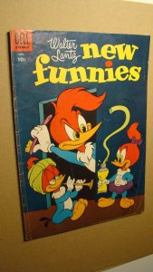 NEW FUNNIES 218 *NICE COPY* WOODY WOODPECKER DELL COMICS 1955 WALTER LANTZ 