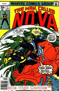 NOVA (1976 Series)  (RICHARD RIDER) (MARVEL) #17 Very Good Comics Book