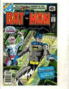 Lot Of 4 Batman DC Comic Books # 306 308 309 310 NM Range Gotham Robin Joker GK1