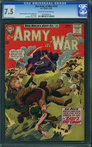 Our Army at War #143 (1964) CGC 7.5 VF-
