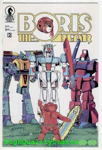 BORIS the BEAR #2, NM, Transformers, 1986, Parody, Robots, more indies in store