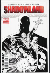 Shadowland #1 Fourth Print Cover (2010)