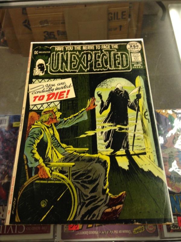 The Unexpected 126 VG/VG+ Nick Cardy Death cover (DC Aug, 1971)