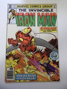 Iron Man #147 (1981) VG+ Condition 6 extra staple holes
