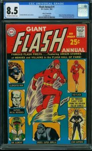 Flash Annual (1963) CGC 8.5 VF+
