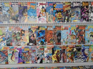 Huge Lot of 190+ Comics W/ Wonder Woman, Batman, Infinity Avg. VF- Condition!