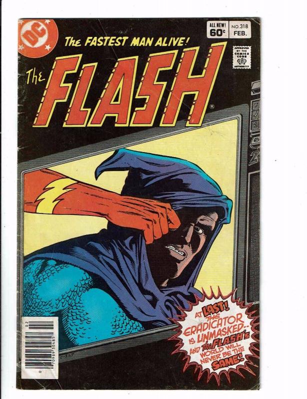 4 Flash DC Comic Books # 248 281 310 318 Superman Batman CW TV Arrow Atom J116