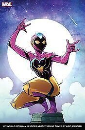 INVINCIBLE IRON MAN #6 ANINDITO SPIDER-VERSE VAR Marvel Comics NI