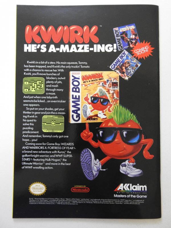 Game Boy #1 (1990) HTF Comic! Beautiful NM- Condition!!