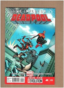 Deadpool #10 Marvel Comics 2013 Wade Wilson Spider-man app. NM- 9.2