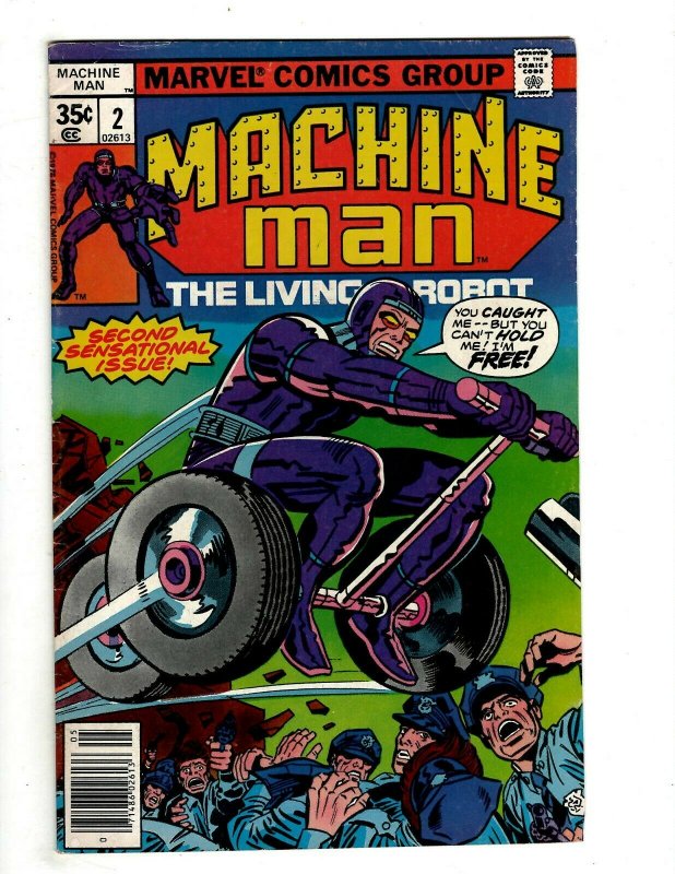 10 Machine Man The Living Robot Marvel Comics # 1 2 3 4 5 6 7 8 9 10 J461