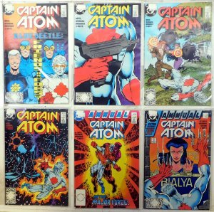 Captain Atom Lot of 6 #20, 21, 22, 23, Annual 1, 2 (1988) DC Comics 1st Print