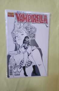 Vampirella #28 Red and White Cover Paul Renaud (2013)