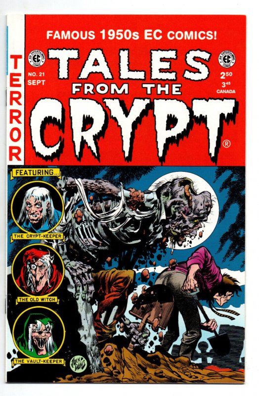 Tales from the Crypt #21 - Horror - EC Reprint - 1997 - VF/NM