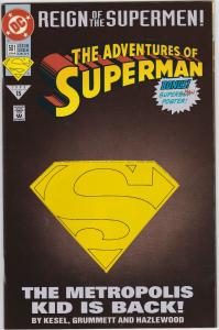 6 The Adventures of Superman DC Comic Books # 498 499 500 (500) 501 (501) TW41