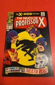 The X-Men #42 (1968) Death of prof x