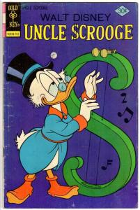 UNCLE SCROOGE 136 G-VG Jan. 1977