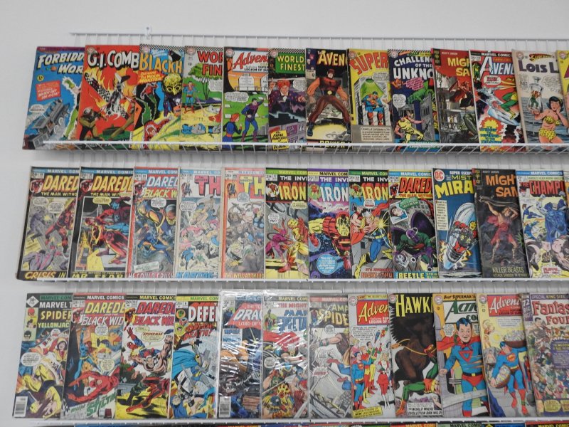 Huge Lot 150+ Silver/Bronze Comics W/ Thor, Daredevil, Iron Man, +More! See desc