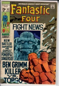 Fantastic Four #92 (1969) 2.5 GD+