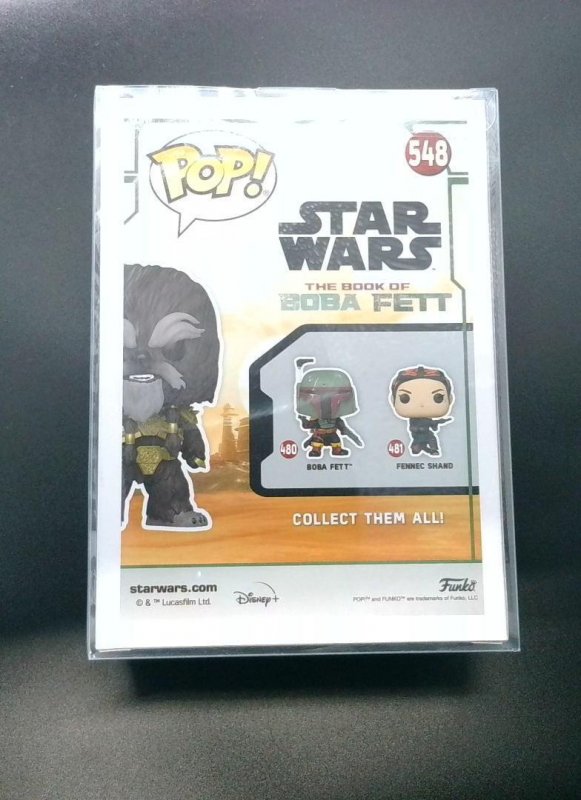 Funko Pop! Krrsantan #548, Star Wars, Flocked, Funko 2022 Con LE