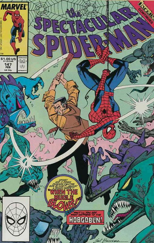 Spectacular Spider-Man, The #147 VF; Marvel | save on shipping - details inside