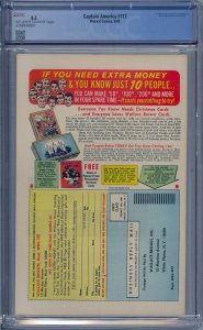 CAPTAIN AMERICA #117 CGC 8.5 1ST FALCON REDWING