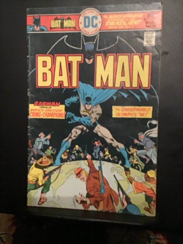 Batman #272 (1976) Underworld Olympics wow! mid-grade key! FN wow!