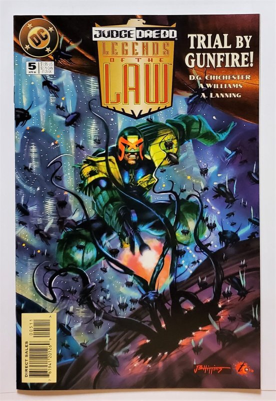 Judge Dredd: Legends of the Law #5 (April 1995, DC) 8.5 VF+