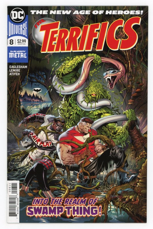 The Terrifics #8 Mr. Terrific Plastic Man NM