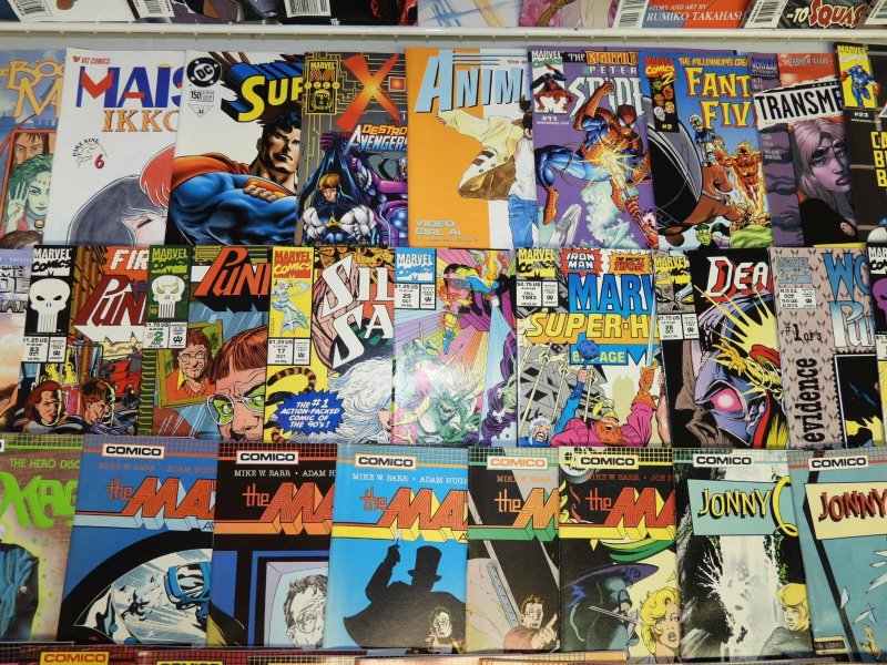 Huge Lot of 140+ Comics! Airboy, Jonny Quest, Dragon Ball