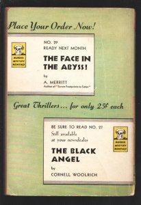 Murder Mystery Monthly #28 1945-Avon-Five Sinister Characters-Raymond Chandle...
