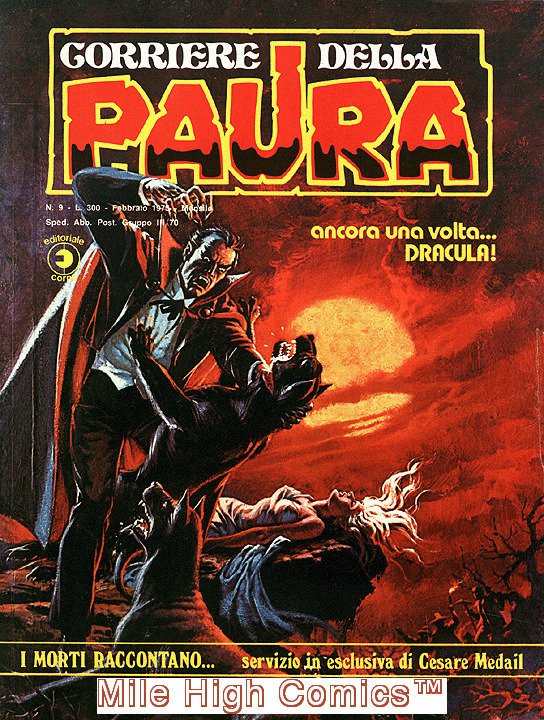 PAURA MAGAZINE ITALIAN (1974 Series) #9 Very Fine