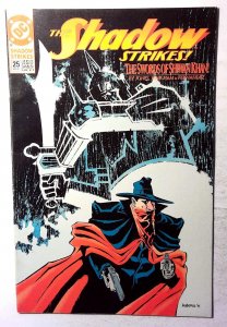 The Shadow Strikes #25 (1991) DC Comics 1st Print Comic Book