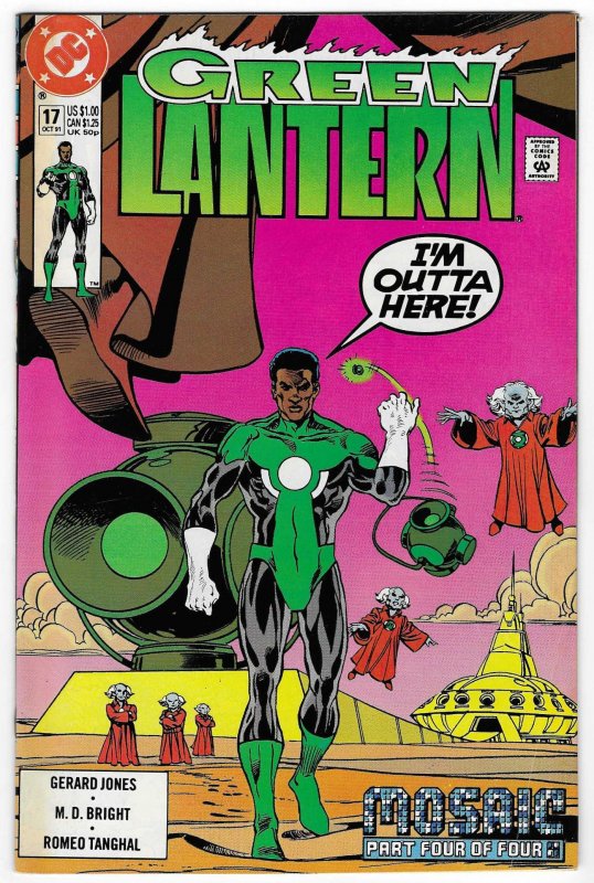 Green Lantern #17 Direct Edition (1991)