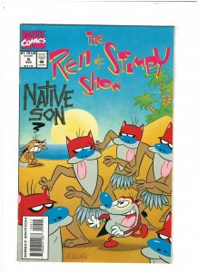 Ren & Stimpy #9 VF 8.0 Marvel Comics 1993 Dan Slott