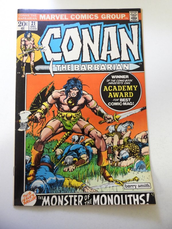 Conan the Barbarian #21 (1972) FN Condition