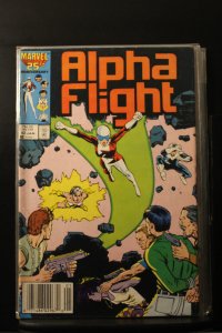 Alpha Flight #42 Newsstand Edition (1987)