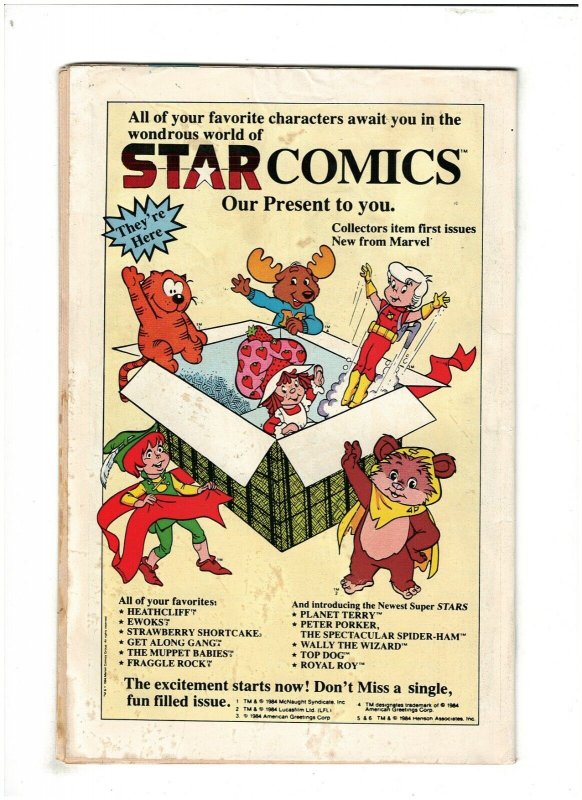 Avengers #254 GD/VG 3.0 Marvel Comics 1985 Vision & Captain America