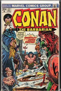 Conan the Barbarian #33 (1973) Conan