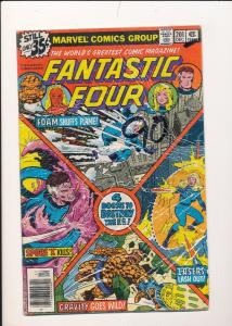 Marvel-LOT OF 3-FANTASTIC FOUR COMICS #197,198,&201 VG/FINE (SIC186)