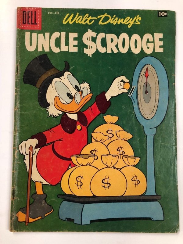 UNCLE SCROOGE 20 Dec-Feb 1956/1957 GOOD Carl Barks classic