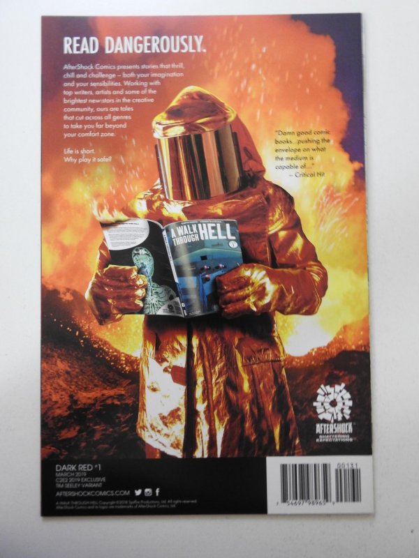 Dark Red #1 C2E2 2019 Exclusive Variant Cover by Tim Seeley