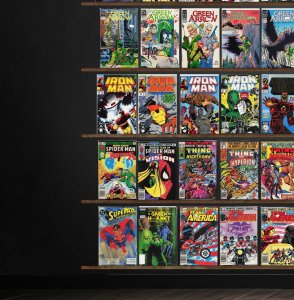 Huge Lot 160+ Comics with Captain America, Iron Man, Daredevil & More!